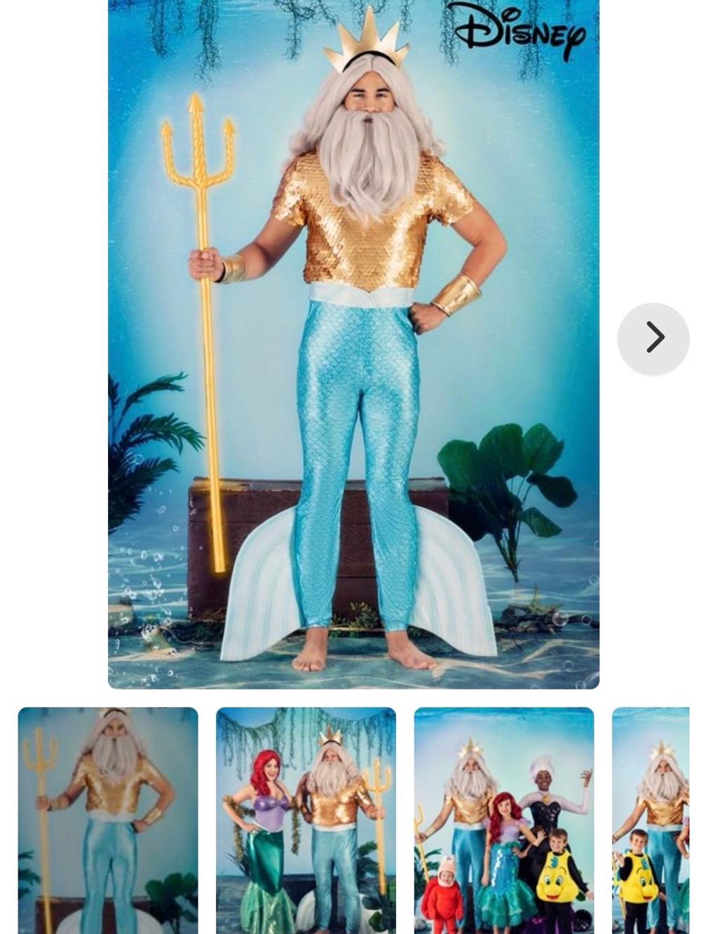 King Triton costume